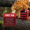 Surviveware 200 Pcs Waterproof Premium Survival First Aid Kit -