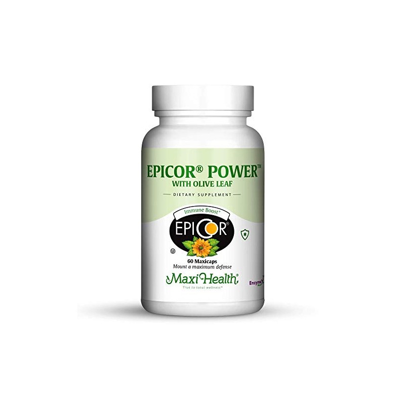 Epicor Power by Maxi Health: EpiCor with Olive Leaf Extract