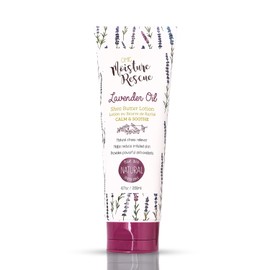 OMIC | Crema Loción Corporal Moisture Rescue | Anti Estrías | Hidratante y Calmante | Con Manteca de Karité y Aceite de Lavanda | Trata Sequedad y rojeces | Con Ingredientes Naturales | 200ml
