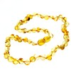 SilverAmber Jewellery NBARHON50 Lemon Baltic Amber Pearl Necklace - Chain