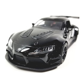 KiNSMART Toyota GR Supra Concept Racing Edition 1/36 Escala Diecast Race Car (negro)