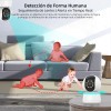 Cámara Seguridad 5mp*355°wifi Hd Led Monitoreo Llamadas Voz