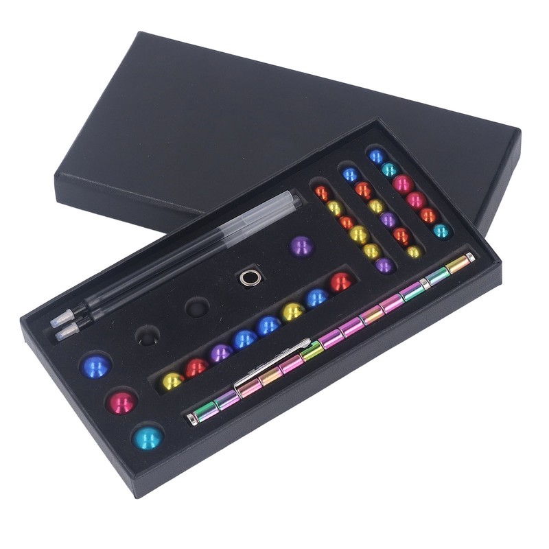 Magnetic Pen Decompression Magnetic Metal Pen Multifunctional Freely Combined Relieving