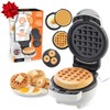 MasterChef 3-in-1 Mini Holiday Breakfast Maker- Make Eggs Pancakes Donuts