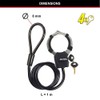 Master Lock Street Cuff 8275 EURDPROBLK Cable Lock with Loop,