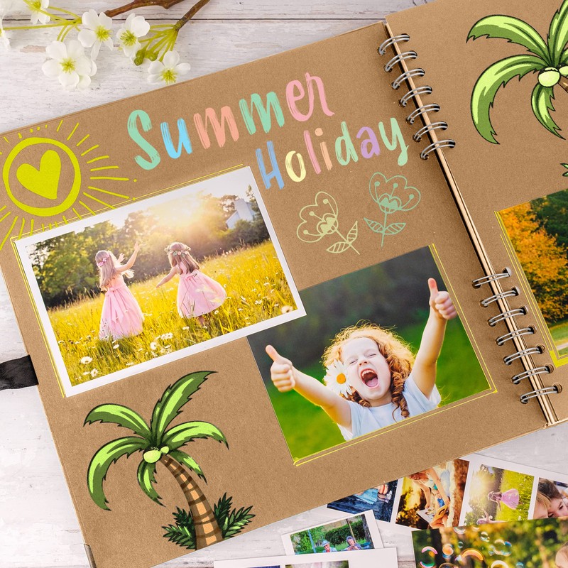 Bstorify Large Scrapbook, 11 x 11 inch, 40 Sheets (80