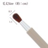 Shishida Seishindo PS-104 Makeup Brush, Sliding Brush, Blender Brush, Approx.