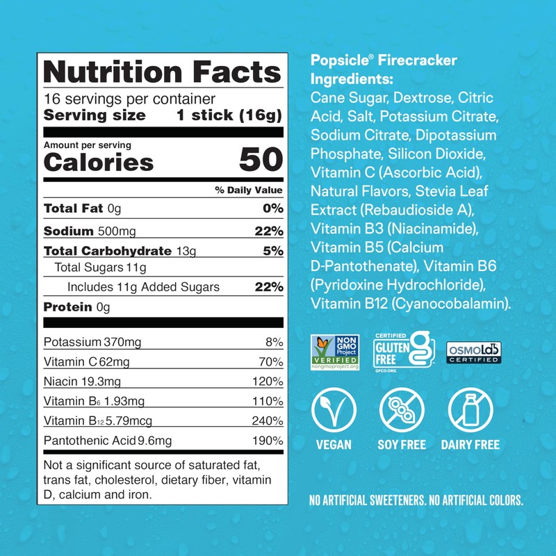 Liquid I.V.® Hydration Multiplier - Popsicle Firecracker | Electrolyte Powder