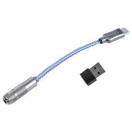 Sarini High Resolution USB-C DAC Adapter 32Bit 384KHz with CX31993 Chip - USB-C to 3.5mm Headphone Translator Adapter