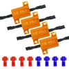 YSY 4pcs 10W 10ohm Load Resistors - Fix LED Bulb