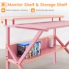ODK Small Desk, 27.5 Inch Computer Desk for Small Spaces,