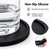 Non-Slip Silicone Drink Coasters Set of 6 – Heat-Resistant Table