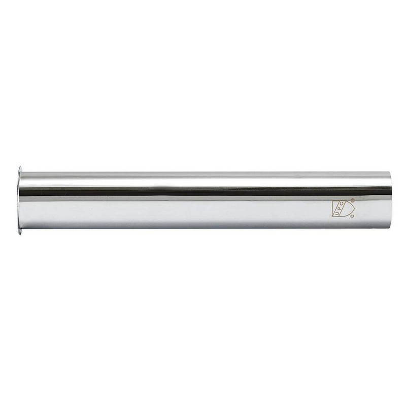 EZ-FLO 1-1/4 x 8 Inch 22-Gauge Steel Flanged Sink Tailpiece,
