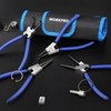 WORKPRO 4-Piece Snap Ring Pliers Set, 7-Inch Internal and External