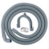 ilauke 2.5m Universal Replacement Drain Hose Extension Kit for Washing