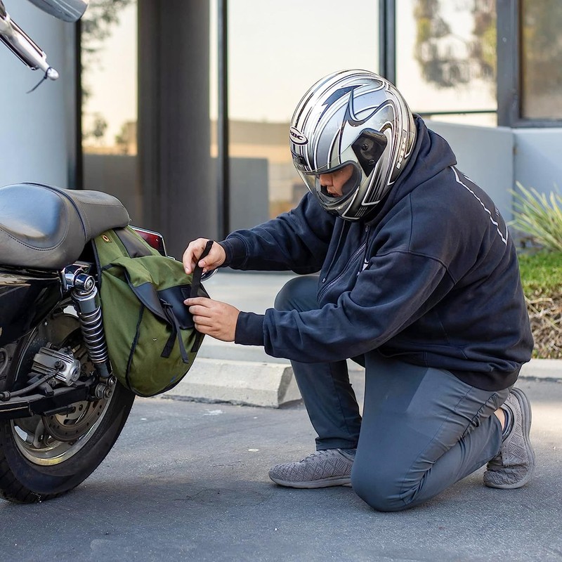 Nomad USA Quick-Easy Universal Fit Throw Over Motorcycle Canvas Biker