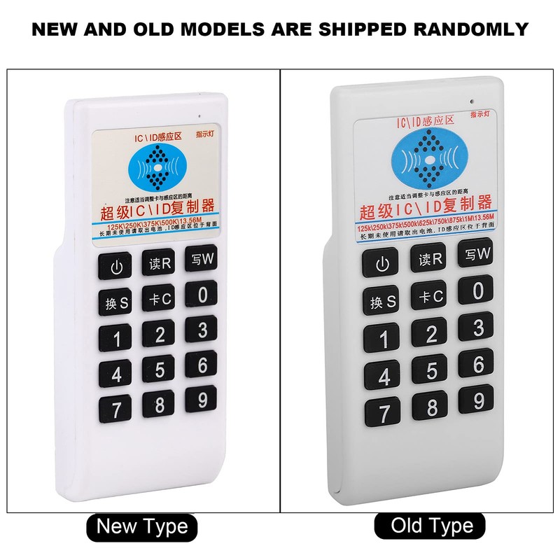 125Khz RFID Reader Writer,Portable Handheld IC/ID Card Writer Copier Duplicator