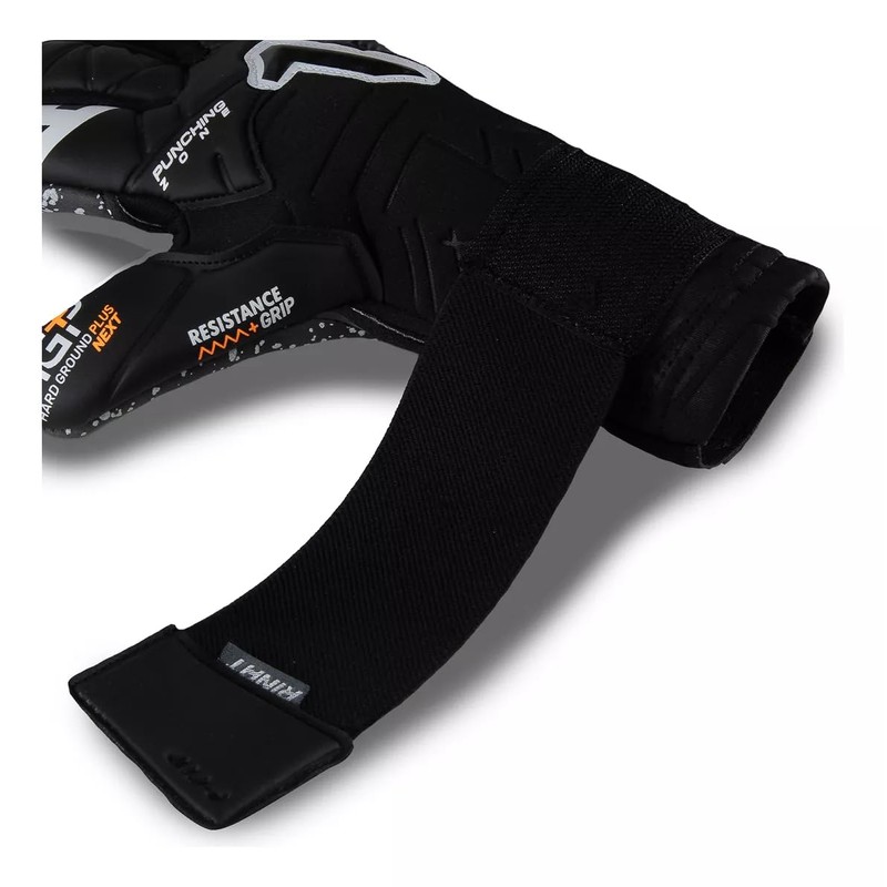 Rinat Guantes de Portero Kratos Semi - Golero Sport (Negro,