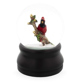 BestPysanky The Red Cardinal Snow Globe