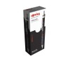 rOtring Tikky Mechanical Pencils, HB 0.35 mm, Burgundy Barrels, 12