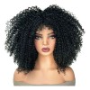 Peluca Afro Rizada Esponjosa, Larga, Fiesta Diaria / *qw