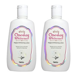 NellaFantasia 원데이화이트너 화이트닝 로션 120ml 2개 One-day whitener brightening lotion 120ml 2 pieces