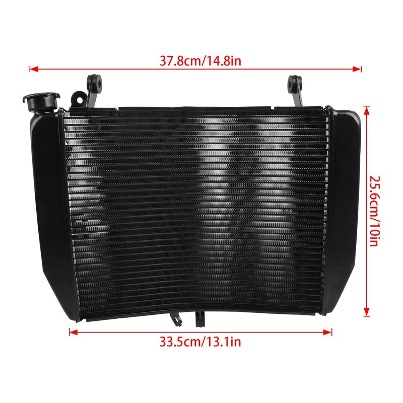 Aluminum Cooling Radiator Replacement for Yamaha YZF R6 2003-2004 R6S