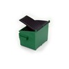 First Gear White and Green Waste Management Refuse Bin