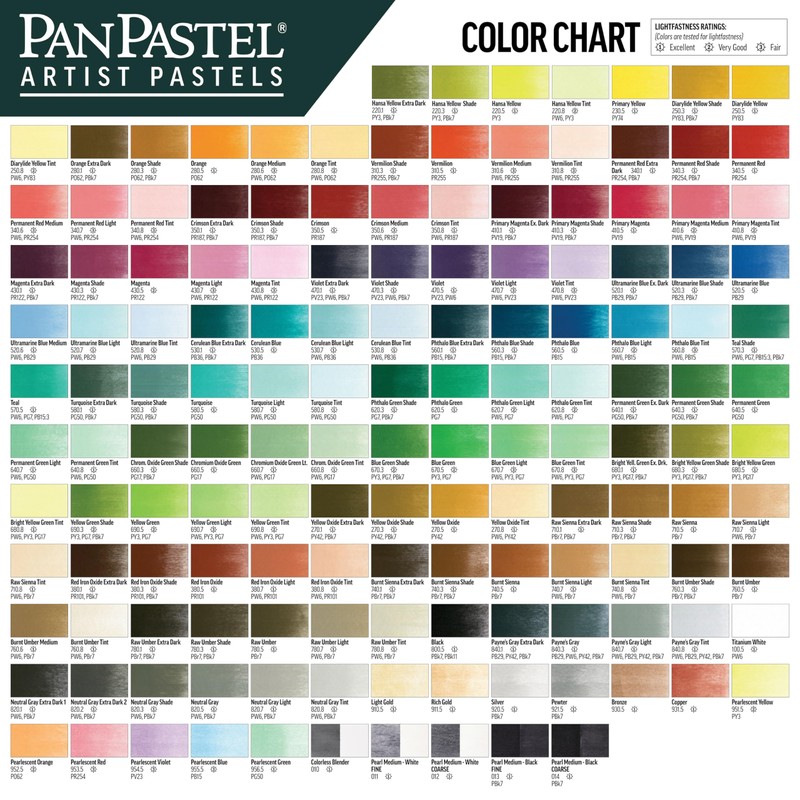 PanPastel Artist Pastels by GOLDEN, Burnt Sienna Tint, 2.44” /