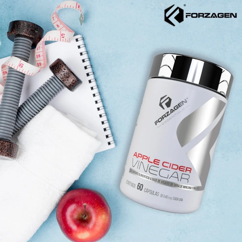 Forzagen Essentials Apple Cider 60 Caps | Vinagre De Manzana