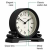 NEWGATE Clocks® Divisadero mantel clock | Traditional double scroll design