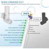 Bath Jets for Tub, Cordless IPX7 Mute Rechargeable Bath Jet