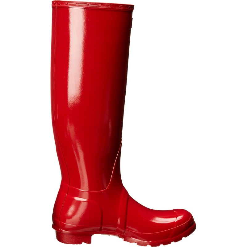 Hunter Women's Original Tall Gloss Snow Boot, Military Red, 9