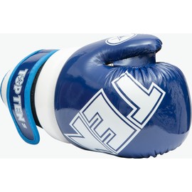 TOP TEN Pointfighter Glossy Block Blue / White Size M