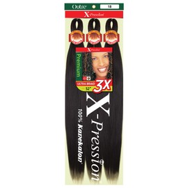 Outre X-Pression Braid - Pre Stretched Braid 52" 3X (2 Pack, M4/27/613)
