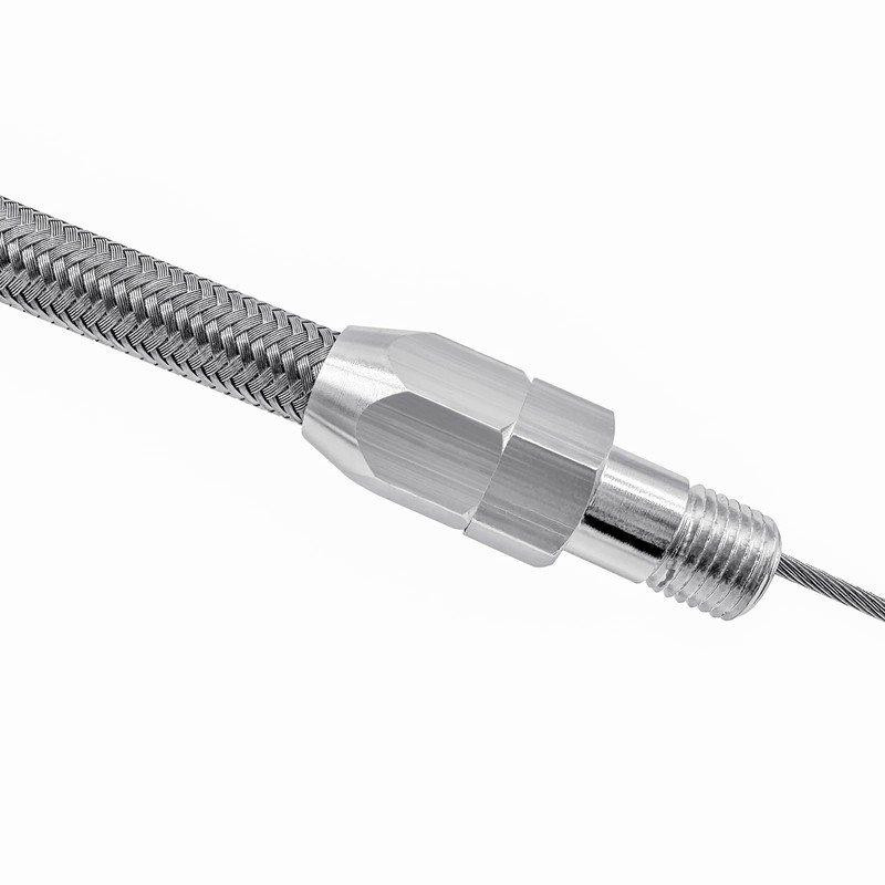 HAHAHA 1/4" NPT（20IN） Dipstick Compatible with Universal Engine Oil Dipstick