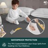Zippered Mattress Encasement Cal-King Size,100% Waterproof Polyester Mattress Protector,Premium Zipper