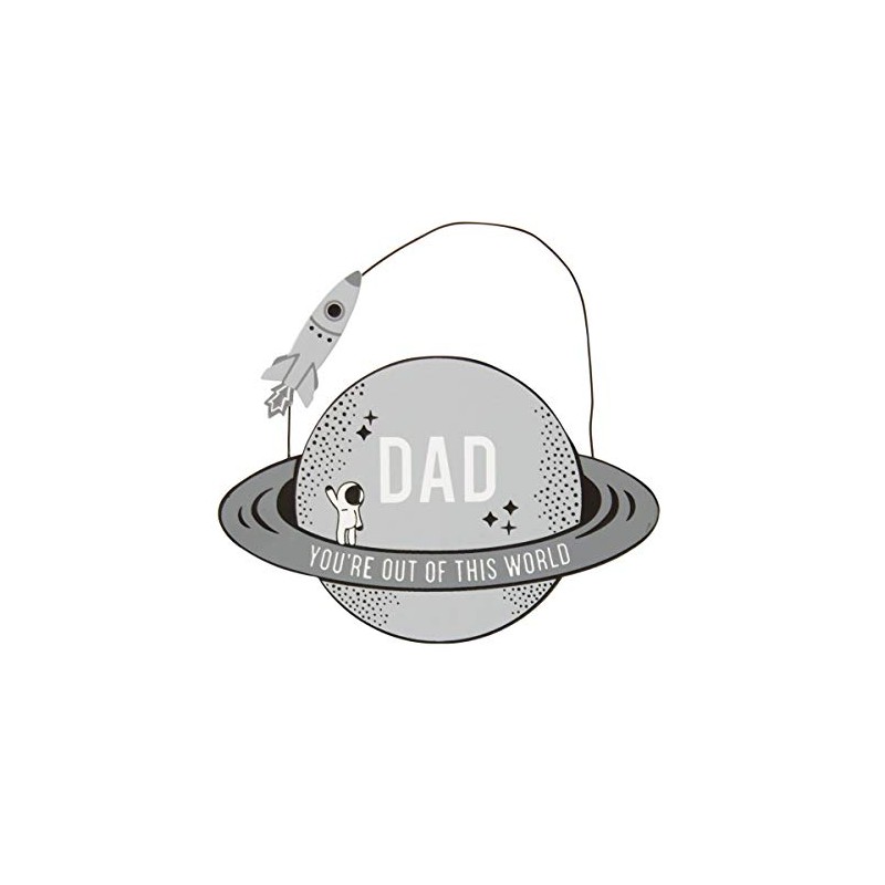 Sass & Belle Dad You're Out of this World Plaque