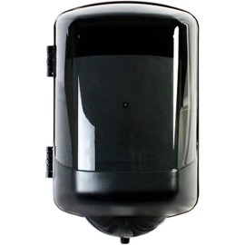 TrueCraftware- 9 1/2" X 8 1/2" X 13 1/2" CenterPull Towel Dispenser with Key Lock- Wall Mount Paper Towel Dispenser Commercial Hand Paper Towel Holder for Bathroom Restroom