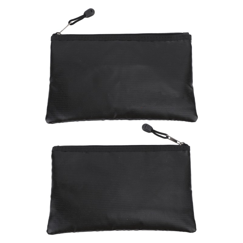 Fireproof Waterproof Document Bag Silicone Fiberglass Fabric Fireproof Pouch Large