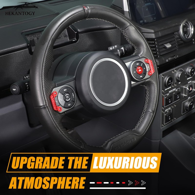Bekantogy 2PCS Steering Wheel Guards Compatible with INEOS Grenadier 2022-2026