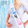 Boy Girl Gender Headband Decoration Sash Maternity Gender Sash Belt