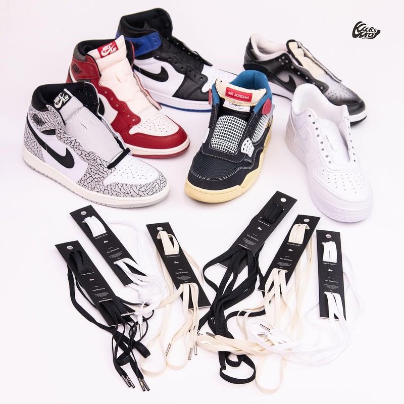 KicksWrap The Shoelaces with Metal Tips, Suitable for Low Cut,