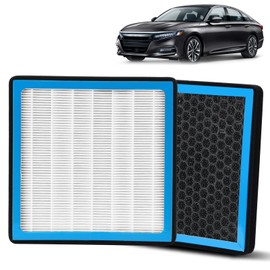 CF10134 AC Cabin Air Filter Compatible with Honda & Acura Selected Vehicles-Civic/Accord/Odyssey/Passport/Pilot/Ridgeline/CSX/ILX, OEM Replaces 80292-TZ3-A41 Car Cabon Air Conditioner Filter