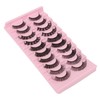 10 Pares de Pestañas Postizas, DD Curl Look Wispy Cat