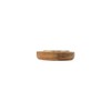 Creative Co-Op Carved Wood Fish Shaped Plate, Natural Dish Large