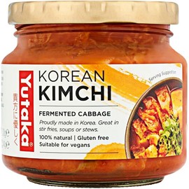 Starry Mart Yutaka Korean Kimchi Fermented Cabbage 200g (Drained Weight 140g) - Pack of 1