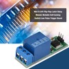 Mini 6-24V Flip-Flop Latch Relay Module, Low Pulse Trigger Board