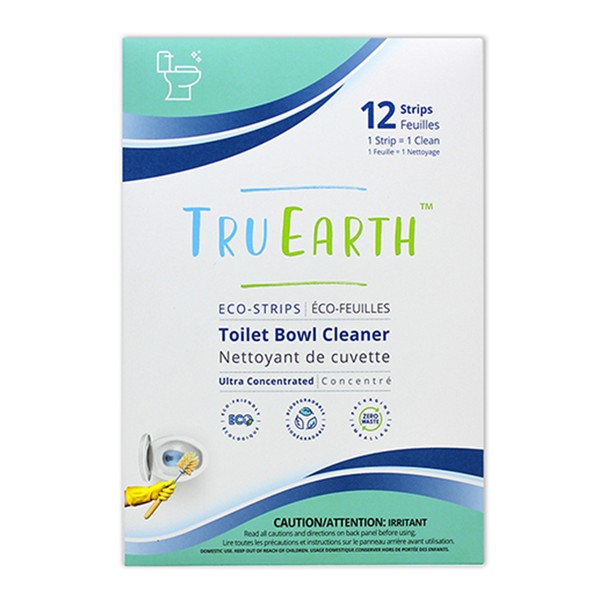 Tru Earth Eco-strips Toilet Bowl Cleaner 12 Strips