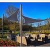 freigarten.de Awning Waterproof Sun Protection Garden with Attachments, Linen, 100%